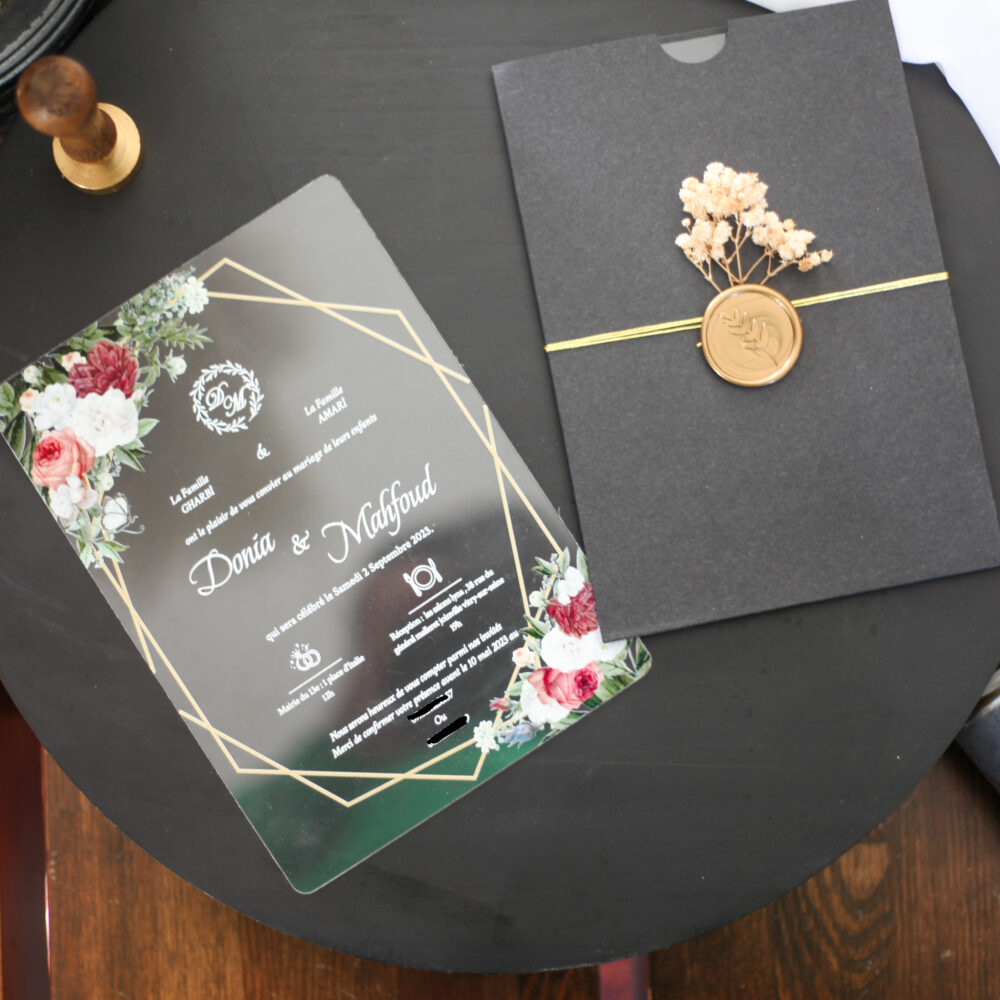 Enveloppe en papier nacré rétro, bronzant, bord doré, violet, mariage,  invitation d'affaires, enveloppe cadeau, 14